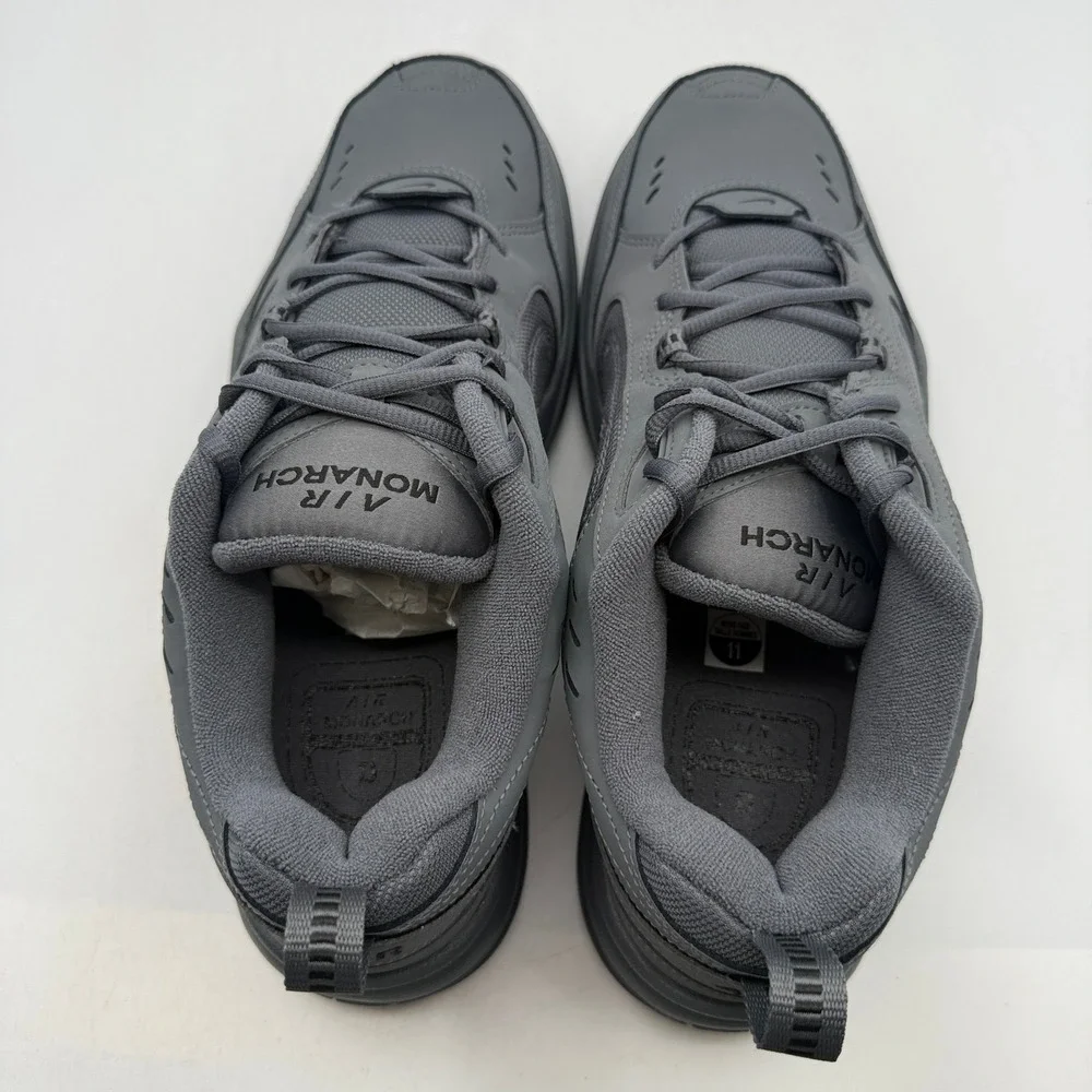 Nike Air Monarch IV Shoes Men Size 11 Dark Grey Black Training 415445-020